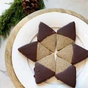 Chocolate Espresso Shortbread